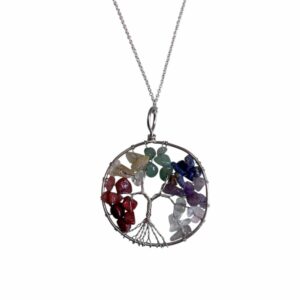 Collier arbre de vie  7 CHAKRAS