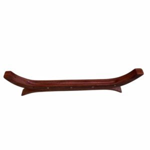 Porte Encens Bois Double Pirogue