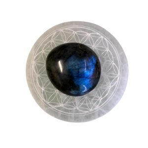 Galet labradorite AA - 4 x 5 cm environ /- 0.5 cm (vendu à l'unité)